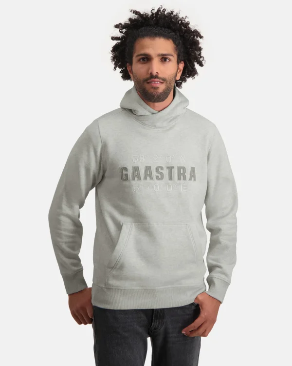 Truien En Sweaters-Gaastra Arctic Hoodie Gemaakt Van Biologisch Katoen