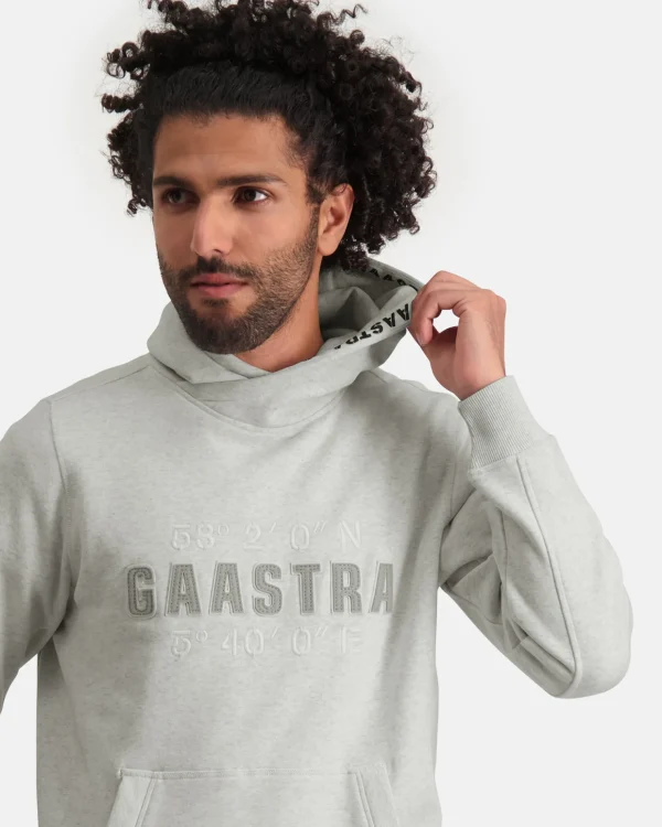 Truien En Sweaters-Gaastra Arctic Hoodie Gemaakt Van Biologisch Katoen