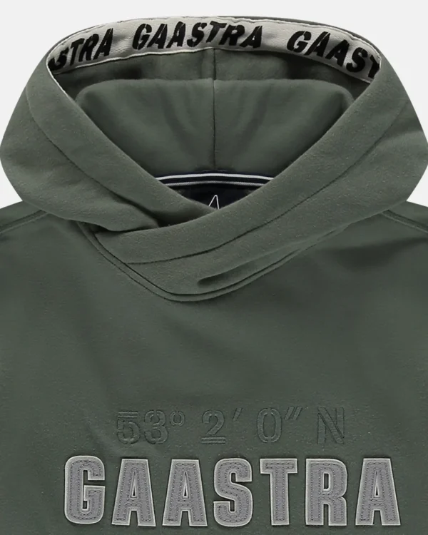 Truien En Sweaters-Gaastra Arctic Hoodie Gemaakt Van Biologisch Katoen