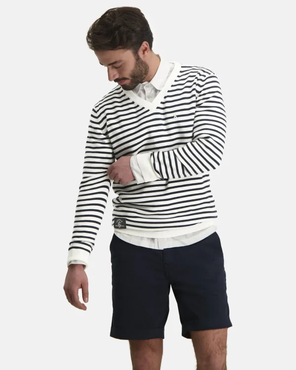 Truien En Sweaters-Gaastra Baldie V-Hals Trui