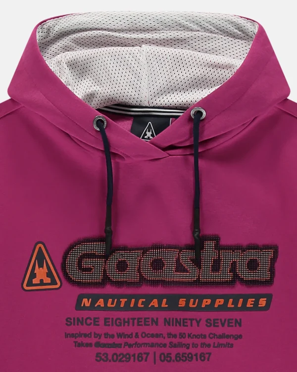 Truien En Sweaters-Gaastra Boyfriend Trui Pippa Met Capuchon