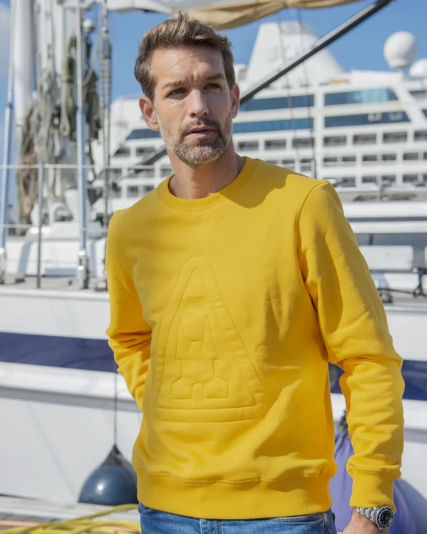 Truien En Sweaters-Gaastra Crew Neck Sweater Transom