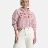 Truien En Sweaters-Gaastra Cropped Sweater Biarritz Met Capuchon