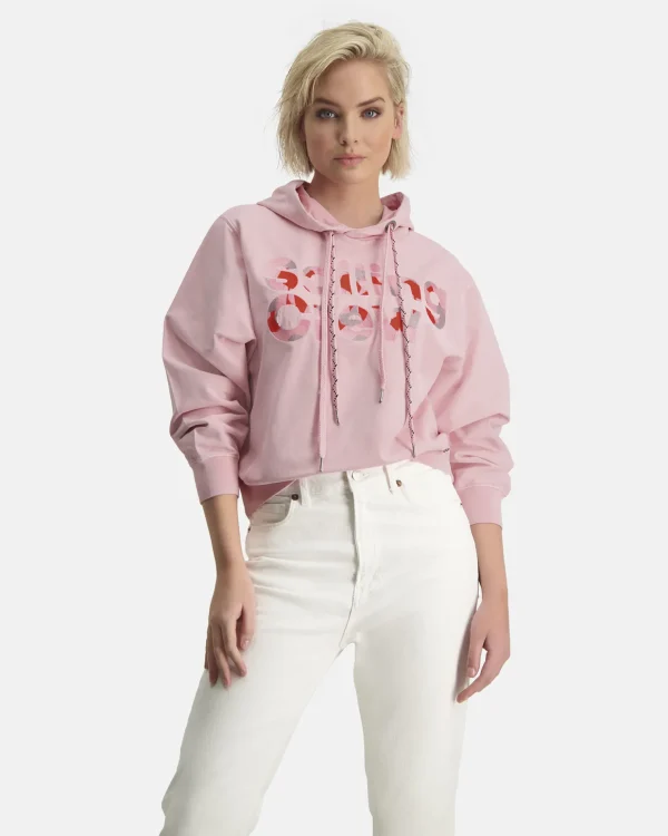 Truien En Sweaters-Gaastra Cropped Sweater Biarritz Met Capuchon