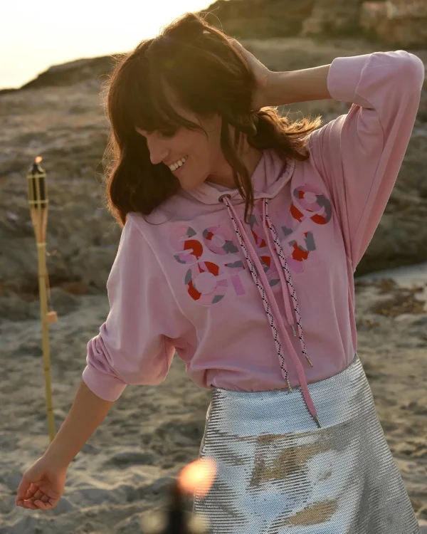 Truien En Sweaters-Gaastra Cropped Sweater Biarritz Met Capuchon