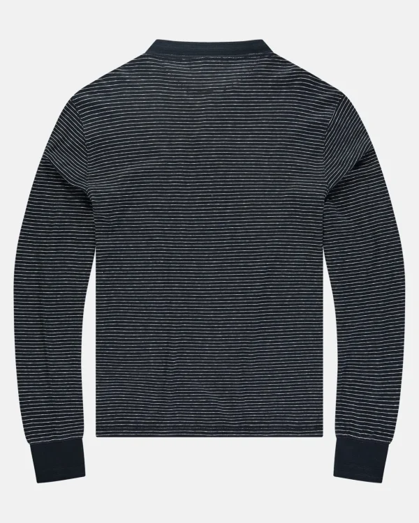 Polo'S En T-Shirts-Gaastra De 100% Katoenen Henley Stripe