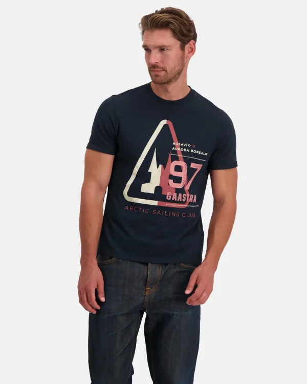 Polo'S En T-Shirts-Gaastra De 100% Katoenen Zachte Docker Tee Lichte Jersey
