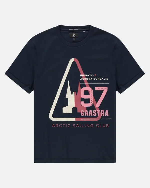 Polo'S En T-Shirts-Gaastra De 100% Katoenen Zachte Docker Tee Lichte Jersey