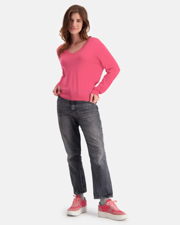Truien En Sweaters-Gaastra De Antistatische Merino Wool Amalfi Trui Met V-Hals