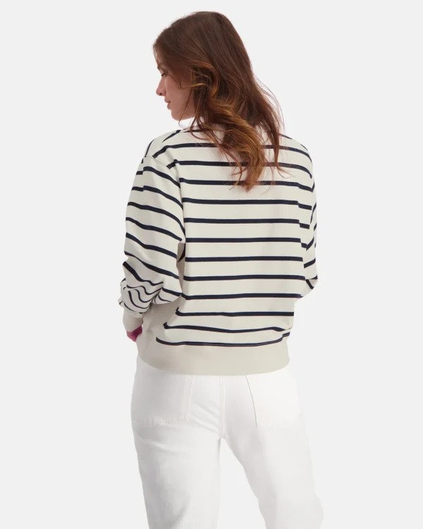 Truien En Sweaters-Gaastra De Boxy Nautische Kassy Gestreepte Trui