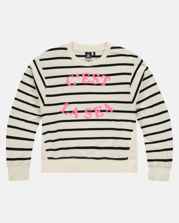 Truien En Sweaters-Gaastra De Boxy Nautische Kassy Gestreepte Trui