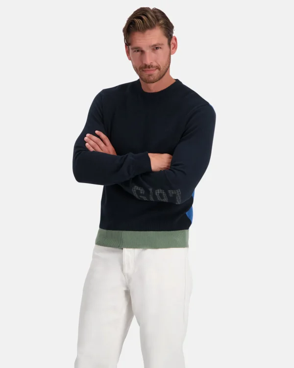 Truien En Sweaters-Gaastra De Gemeleerde Pullover Berth