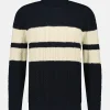 Truien En Sweaters-Gaastra De Kabel Gebreide Move Over Roll Sweater