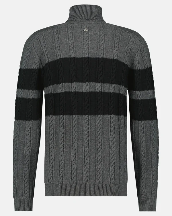 Truien En Sweaters-Gaastra De Kabel Gebreide Move Over Roll Sweater