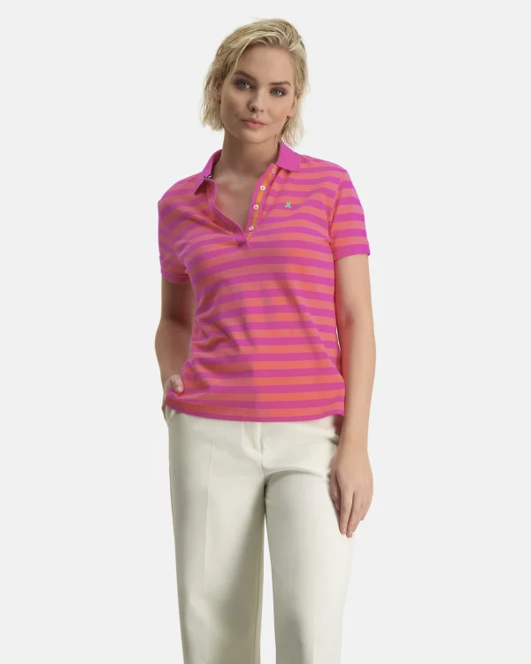 Polo'S En T-Shirts-Gaastra De Klassieke Gestreepte Issa Polo