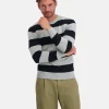 Truien En Sweaters-Gaastra De Tijdloze Gebreide Yarn-Dyed Binnacle Sweater