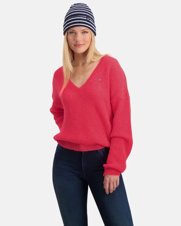 Truien En Sweaters-Gaastra Gemeleerde Mohair Blend Trui Passion