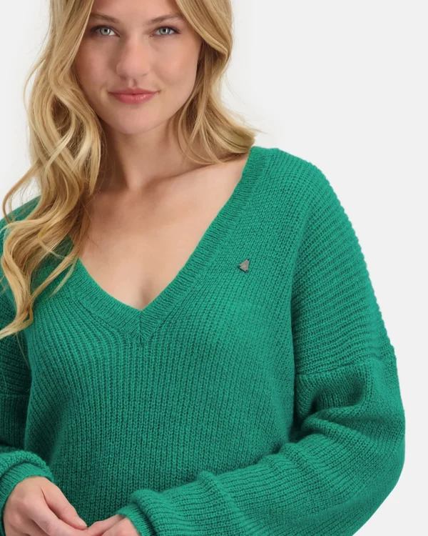 Truien En Sweaters-Gaastra Gemeleerde Mohair Blend Trui Passion