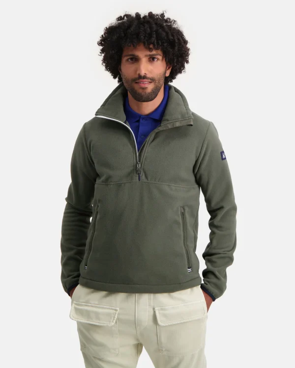 Truien En Sweaters-Gaastra 100% Gerecyclede Polyester Vostock-Fleece