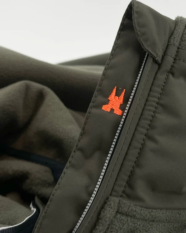 Truien En Sweaters-Gaastra 100% Gerecyclede Polyester Vostock-Fleece