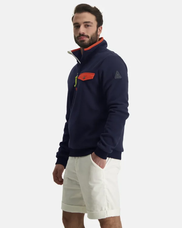 Fleece & Softshell-Gaastra Half-Zip Carbon Fleece