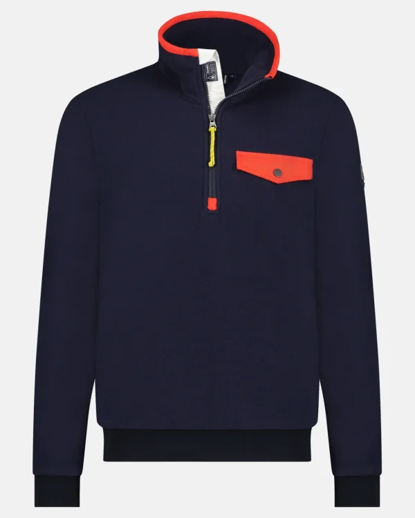 Fleece & Softshell-Gaastra Half-Zip Carbon Fleece