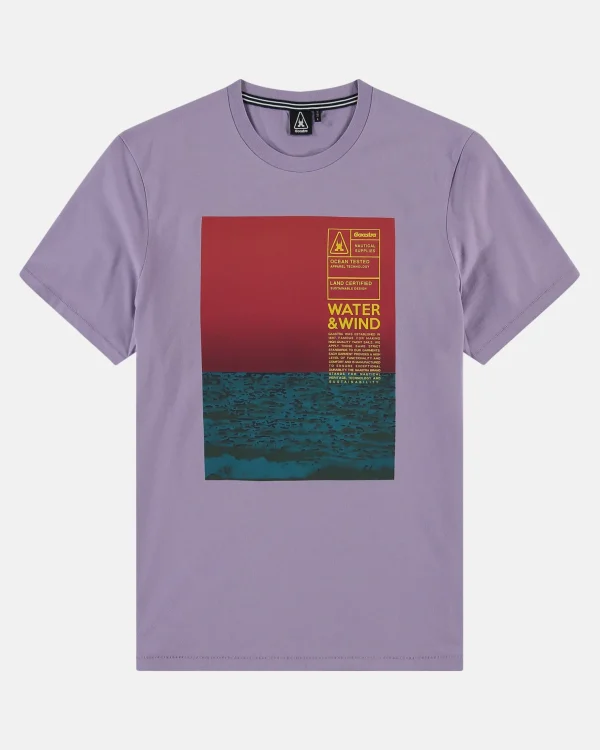 Polo'S En T-Shirts-Gaastra Het100% Cotton Wyatt T-Shirt