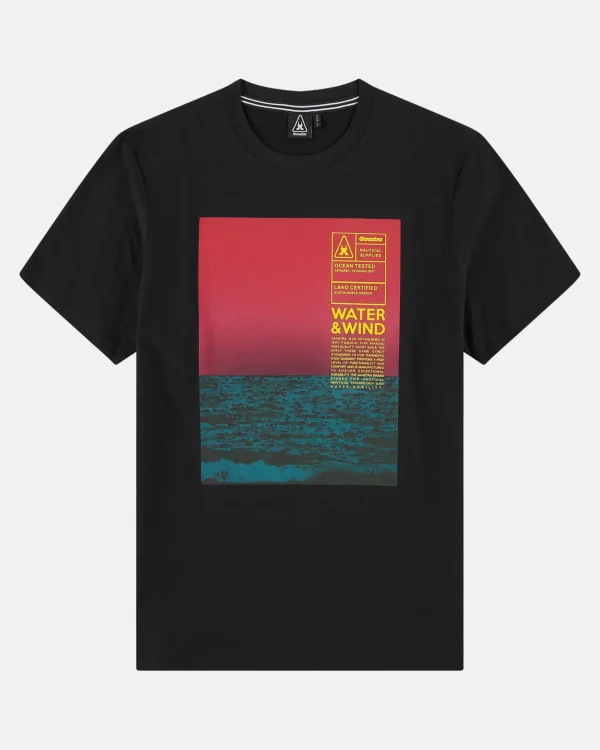 Polo'S En T-Shirts-Gaastra Het100% Cotton Wyatt T-Shirt