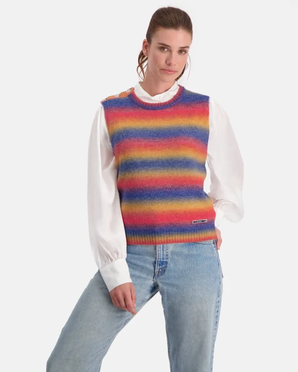 Truien En Sweaters-Gaastra Het Gezellige Gebreide Tulay Spencer