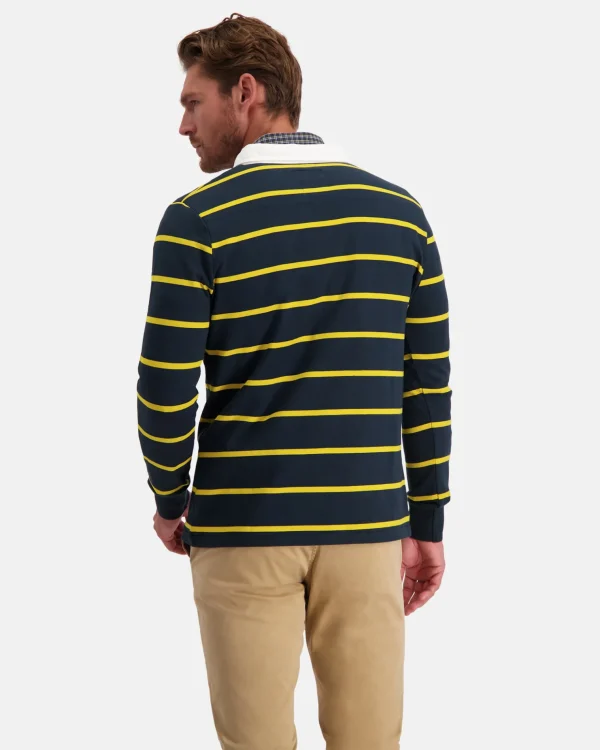 Polo'S En T-Shirts-Gaastra Het Klassieke Gebreide Rugbyshirt Van 100% Katoen