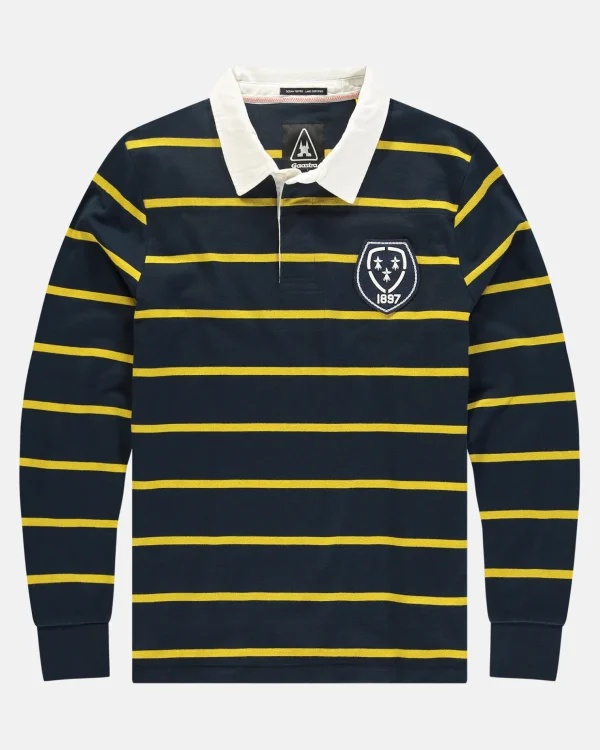 Polo'S En T-Shirts-Gaastra Het Klassieke Gebreide Rugbyshirt Van 100% Katoen