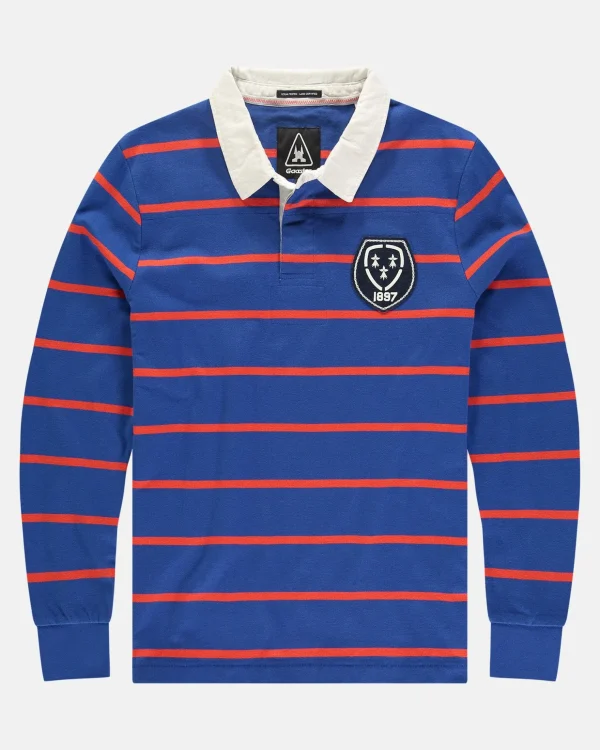 Polo'S En T-Shirts-Gaastra Het Klassieke Gebreide Rugbyshirt Van 100% Katoen