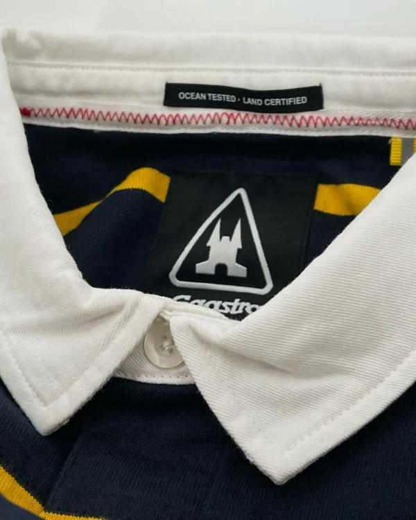 Polo'S En T-Shirts-Gaastra Het Klassieke Gebreide Rugbyshirt Van 100% Katoen