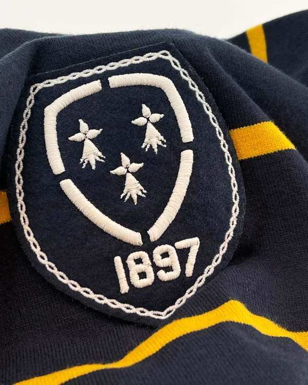 Polo'S En T-Shirts-Gaastra Het Klassieke Gebreide Rugbyshirt Van 100% Katoen