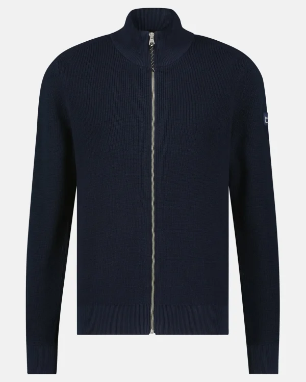 Truien En Sweaters-Gaastra Het Warme Ballast Fz Vest Van 100% Katoen
