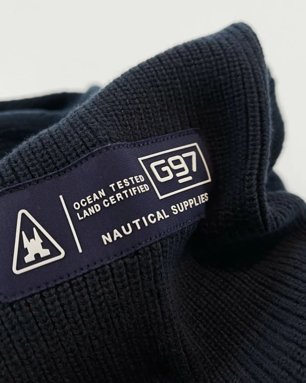 Truien En Sweaters-Gaastra Het Warme Ballast Fz Vest Van 100% Katoen