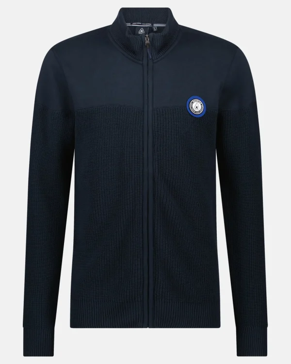 Truien En Sweaters-Gaastra 100% Katoenen Ascott Jersey Vest