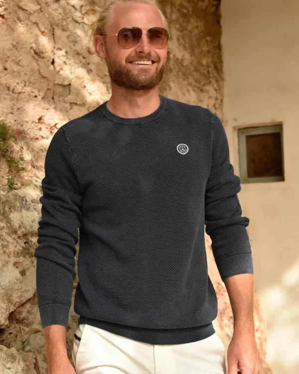 Truien En Sweaters-Gaastra 100% Katoenen Boyd Trui