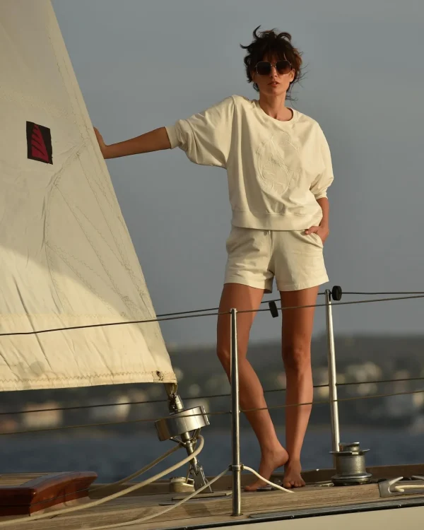 Truien En Sweaters-Gaastra 100% Katoenen Jazzlyn Sweater
