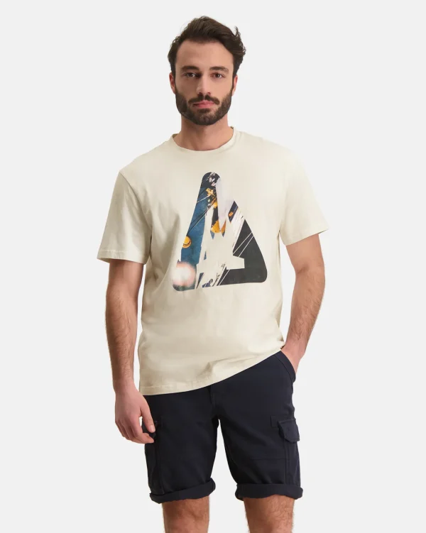 Polo'S En T-Shirts-Gaastra 100% Katoenen Mike T-Shirt