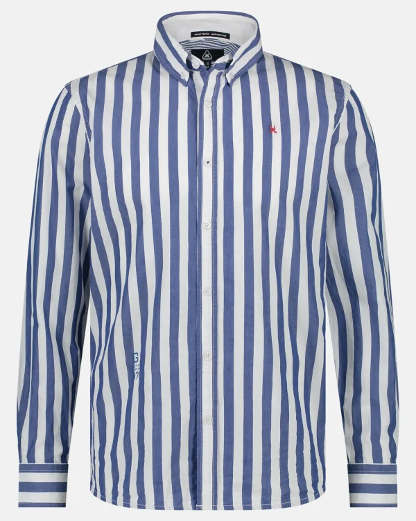 Shirts-Gaastra Klassiek Gestreepte Footrope Overhemd
