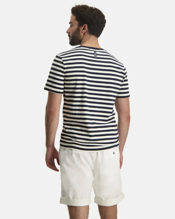 Polo'S En T-Shirts-Gaastra Klassiek Gestreepte Williamson T-Shirt