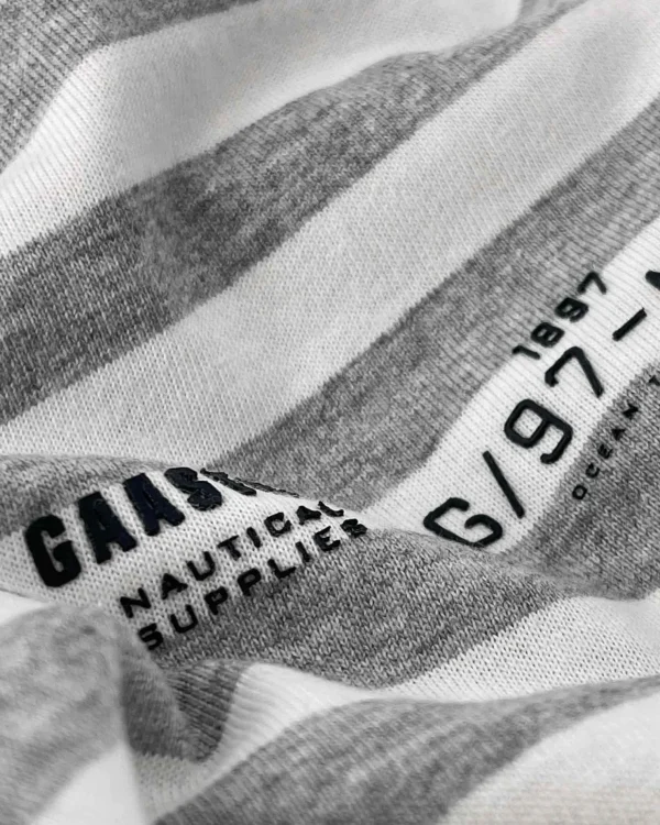 Polo'S En T-Shirts-Gaastra Klassiek Gestreepte Williamson T-Shirt