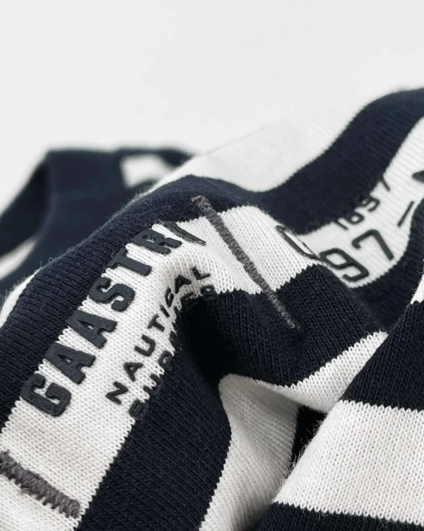 Polo'S En T-Shirts-Gaastra Klassiek Gestreepte Williamson T-Shirt