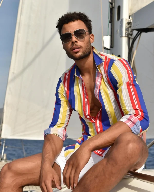 Shirts-Gaastra Kleurrijke Frantic Overhemd