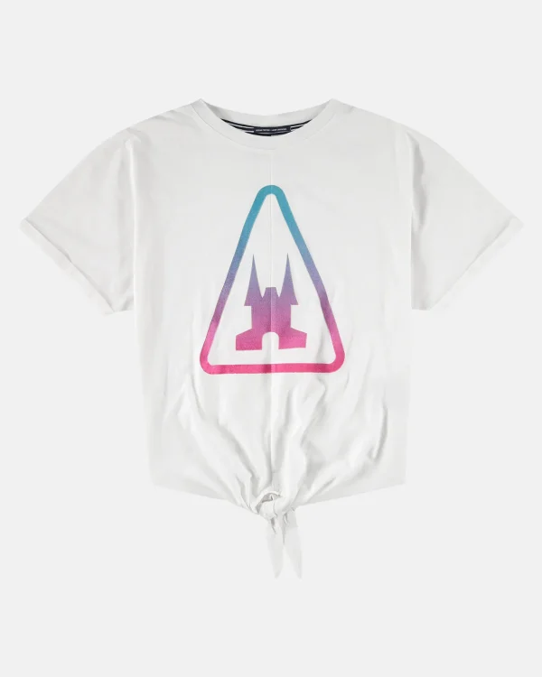 Polo'S En T-Shirts-Gaastra Knotted Front T-Shirt Isley