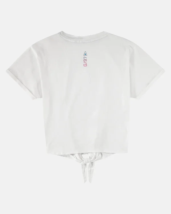 Polo'S En T-Shirts-Gaastra Knotted Front T-Shirt Isley