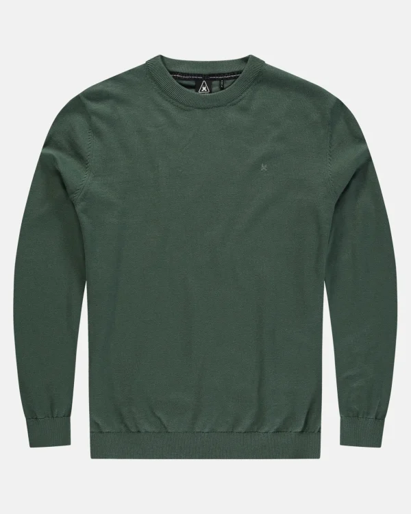 Truien En Sweaters-Gaastra Lichtgewicht Gebreide Schoener Crew Pullover