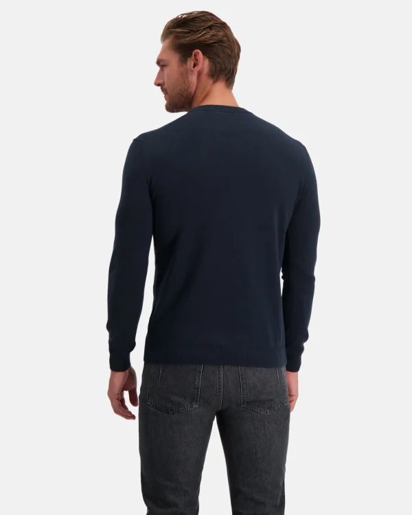 Truien En Sweaters-Gaastra Lichtgewicht Gebreide Schoener Crew Pullover