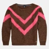 Truien En Sweaters-Gaastra Mohairmix Gemeleerde Trui Palmetta
